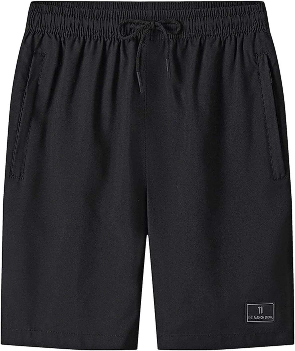 Ymosrh Men's Athletic Shorts Fashionable Pocket Zipper Casual Loose Fitting Work Shorts Shorts, M-8XL