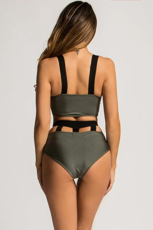 ZENA CUT OUT BIKINI SET