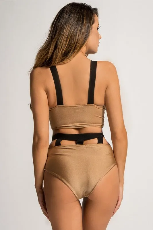 ZENA CUT OUT BIKINI SET